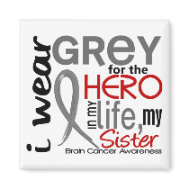 Grey For My Hero 2 Sister Brain Cancer