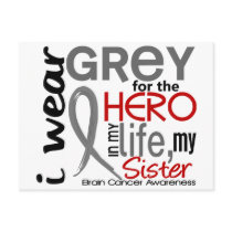 Grey For My Hero 2 Sister Brain Cancer