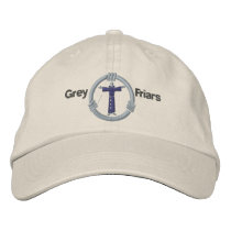 Grey friars embroidered baseball caps