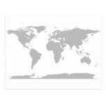 grey globe postcard