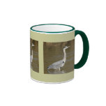 Grey Heron Coffee Mug