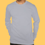 Grey Longsleeved Tee with Black Heart Logo GDaisy t-shirts