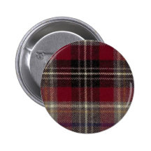 Grey Maroon and Black Plaid Pins