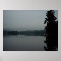 Grey morning poster