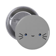grey neko button