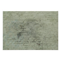 Grey Painted Brick Wall Texture Background Personalized Invites