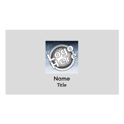 Grey Plain - Business Business Cards