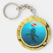Grey Reef Shark - Keychain Chaveiro