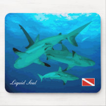 Grey Reef Shark - Mousepad