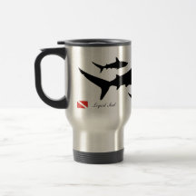 Grey Reef Shark - Travel Mug Canecas