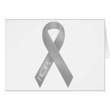 Grey Ribbon Card
