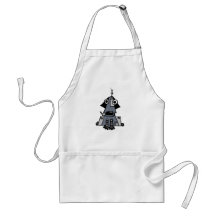 Grey Robot Dog Aprons