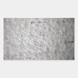 Grey Rock Texture Rectangle Sticker