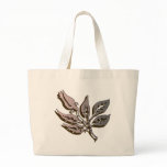 grey rose canvas bag