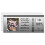 Grey Shades Photo Ticket