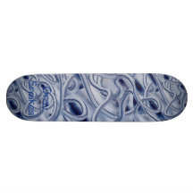Grey Snakes Skateboard