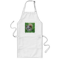 Grey Squirrel Long Apron