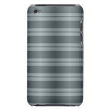 Grey Stripes Pattern iPod Touch Covers