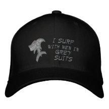 GREY SUITS SURFING EMBROIDERED HATS