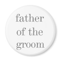 Grey Text Father of Groom
