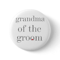 Grey Text Grandma of Groom