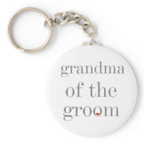 Grey Text Grandma of Groom