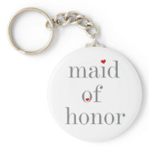 Grey Text Maid of Honour