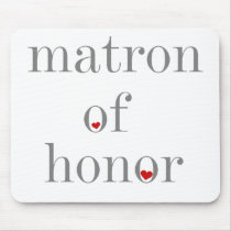 Grey Text Matron of Honour