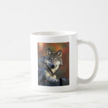 grey timberwolf wolf mugs