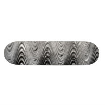Grey Waves Skateboard