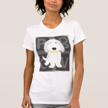 Grey & White PBGV Shirt