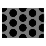Grey with Black Dots Cards