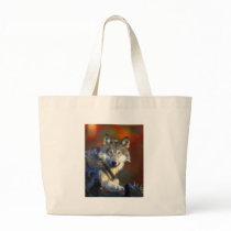 Grey Wolf, Endangered Species Digital Photography Bag
