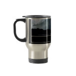 Grey Wolf & Misty Mountain Forest Travel Mug