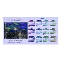 Grey Wolf & Totem Wildlife 2011 Pocket Calendars