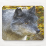 Grey Wolf Wildlife Conservation Mousepad