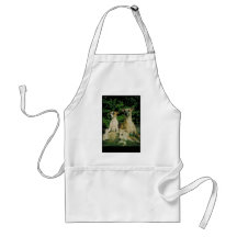 Greyhound and Puppies Aprons