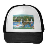 Greyhound (br2) - Sailboats Trucker Hat