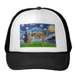 Greyhound (br2) - Starry Night Trucker Hat