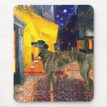 Greyhound (br8) - Terrace Cafe Mousepad