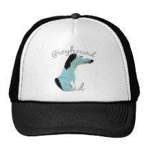 Greyhound Dad 2 Hats