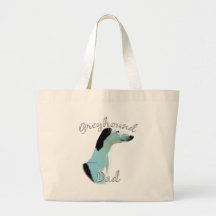 Greyhound Dad 2 Tote Bag