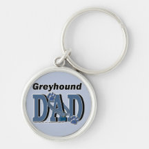 Greyhound DAD Keychain