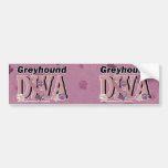 Greyhound DIVA Bumper Sticker