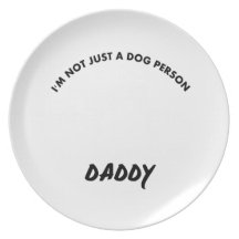 Greyhound Dog Daddy Plate