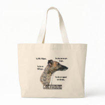Greyhound FAQ Tote Bag