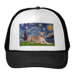 Greyhound (fawn1) - Starry Night Trucker Hat