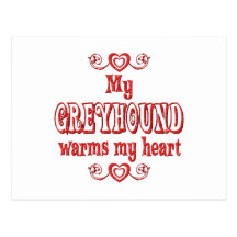 GREYHOUND Love Postcards