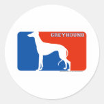 Greyhound Major League Dog Sticker