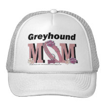 Greyhound MOM Trucker Hats